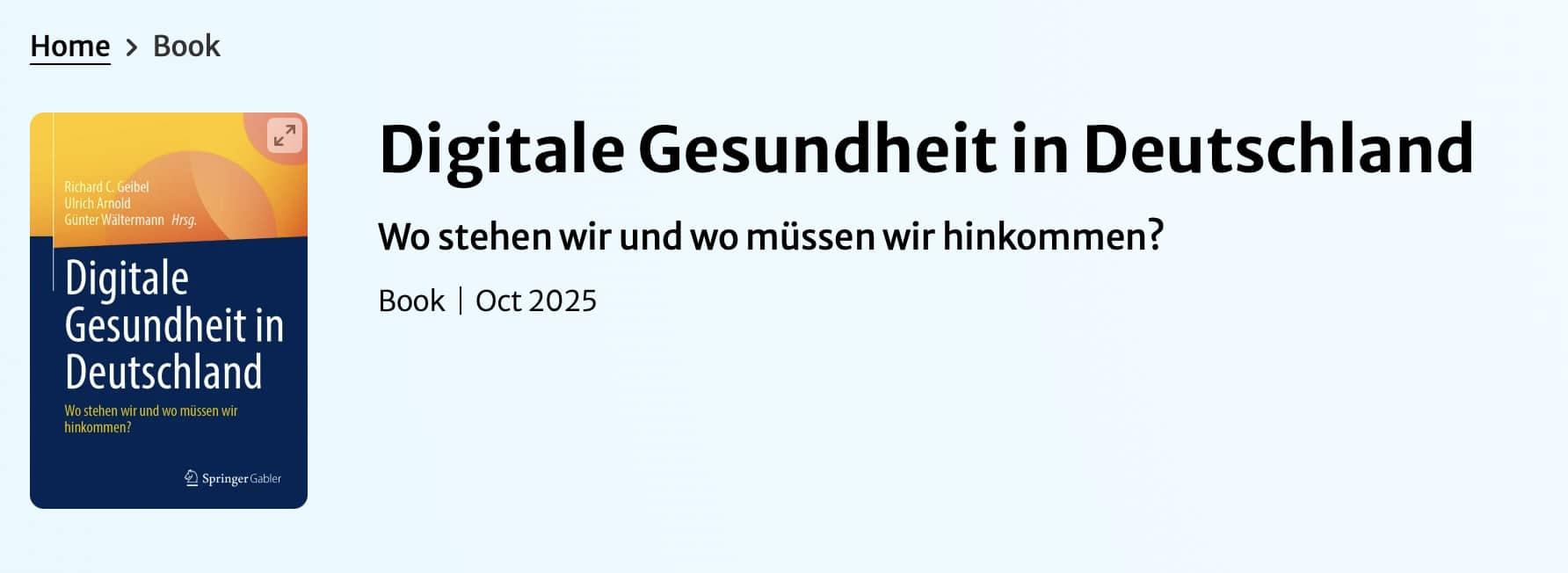 Digitale Gesundheit Digitale Gesundheit