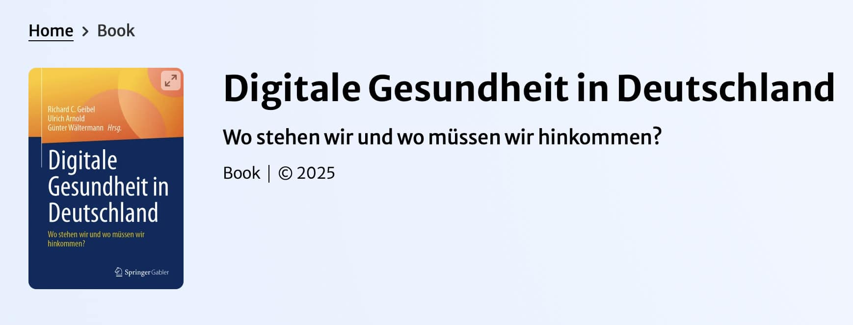Digitale Gesundheit Digitale Gesundheit