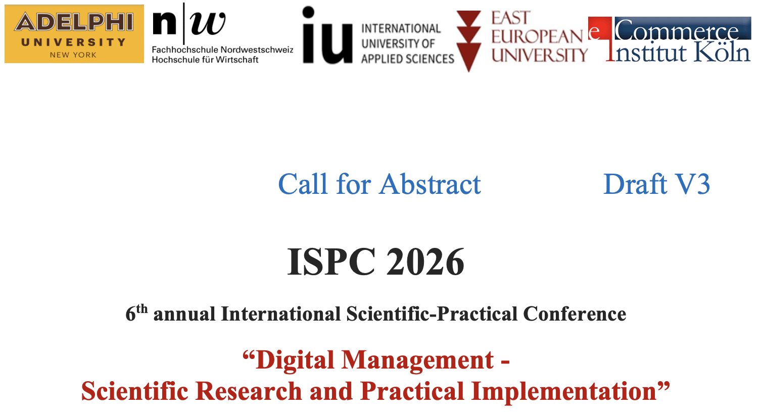 ISPC 2026 ISPC 2026