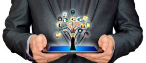 Illustrative image related to business, digital research and technology